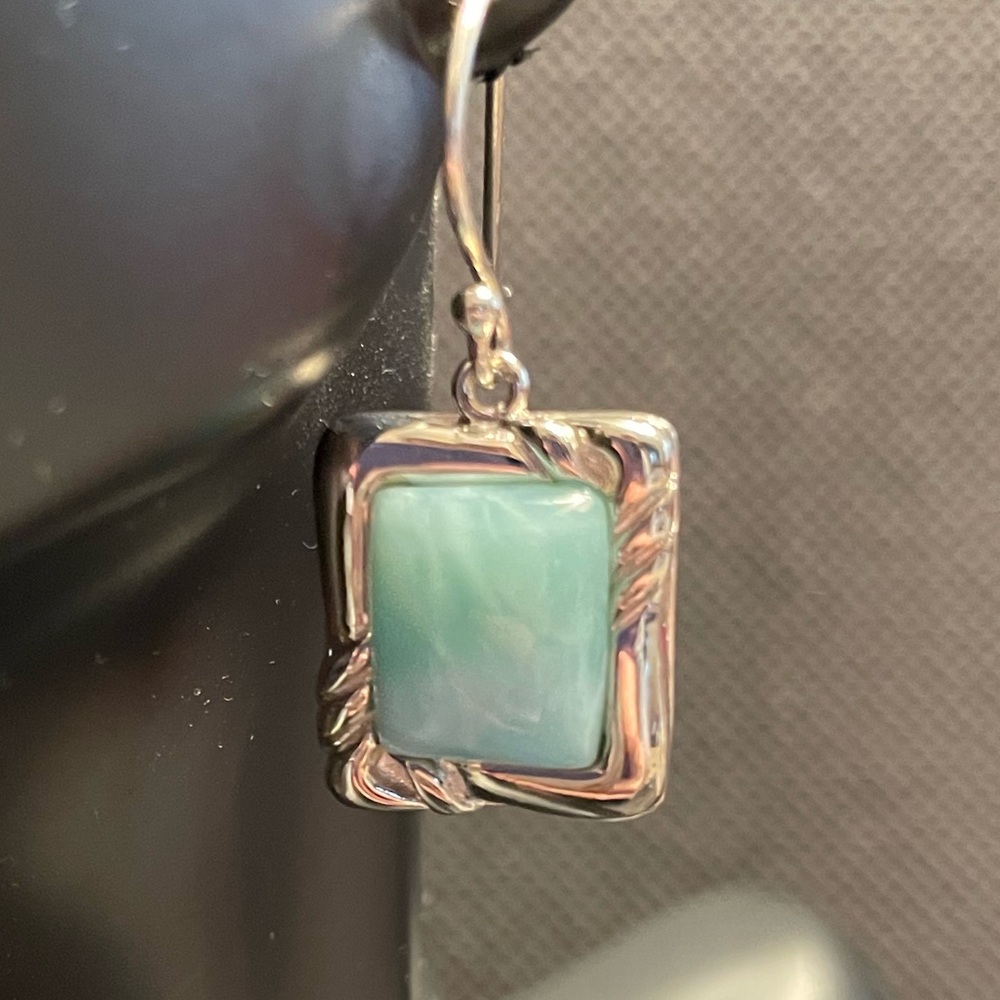 Larimar Earrings